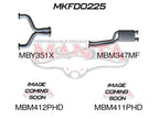 Manta Ford Falcon Fg FPV 5.0L Supercharged V8 UTE (All Models). Optional Exhaust Exit Out Both Driver & Passenger Side. – Manta product image 15