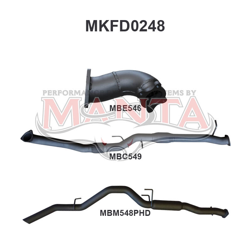 Manta Ford Ranger Pj, Pk 3.0L CRD UTE (Automatic), 2006 – 2011 – Manta product image 11