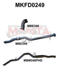 Manta Ford Ranger Pj, Pk 3.0L CRD UTE (Automatic), 2006 – 2011 – Manta product image 12