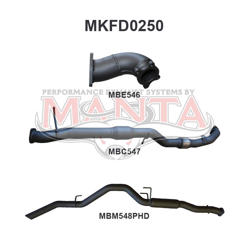Manta Ford Ranger Pj, Pk 3.0L CRD UTE (Manual), 2006 – 2011 – Manta product image 10