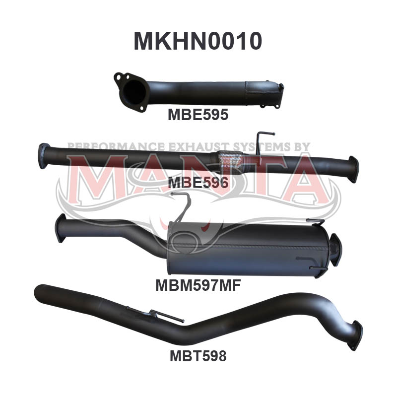 Manta Holden Colorado Rg 2.8L June 2012 – August 2016 (Non DPF) – Manta product image 6