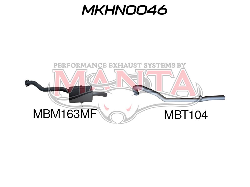 Manta Holden Commodore Vs 3.8L V6 Sedan, Live Axle – Manta product image 3