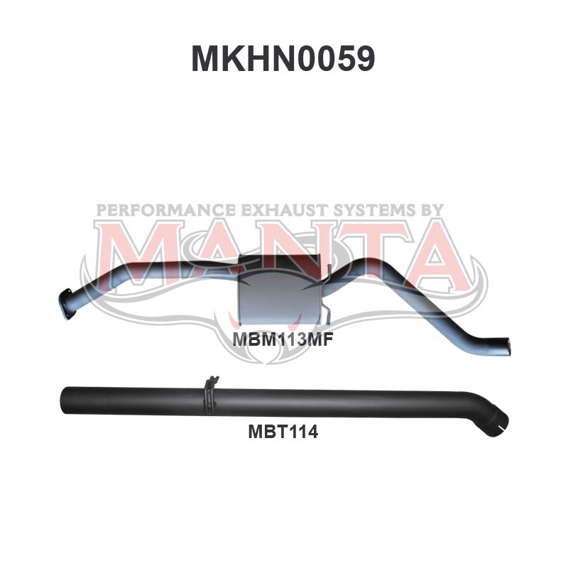 Manta Holden Commodore Vp, Vr, Vs 5.0L V8 Manual Sedan, Independent Rear Suspension, with Single Cat – Manta product image 6