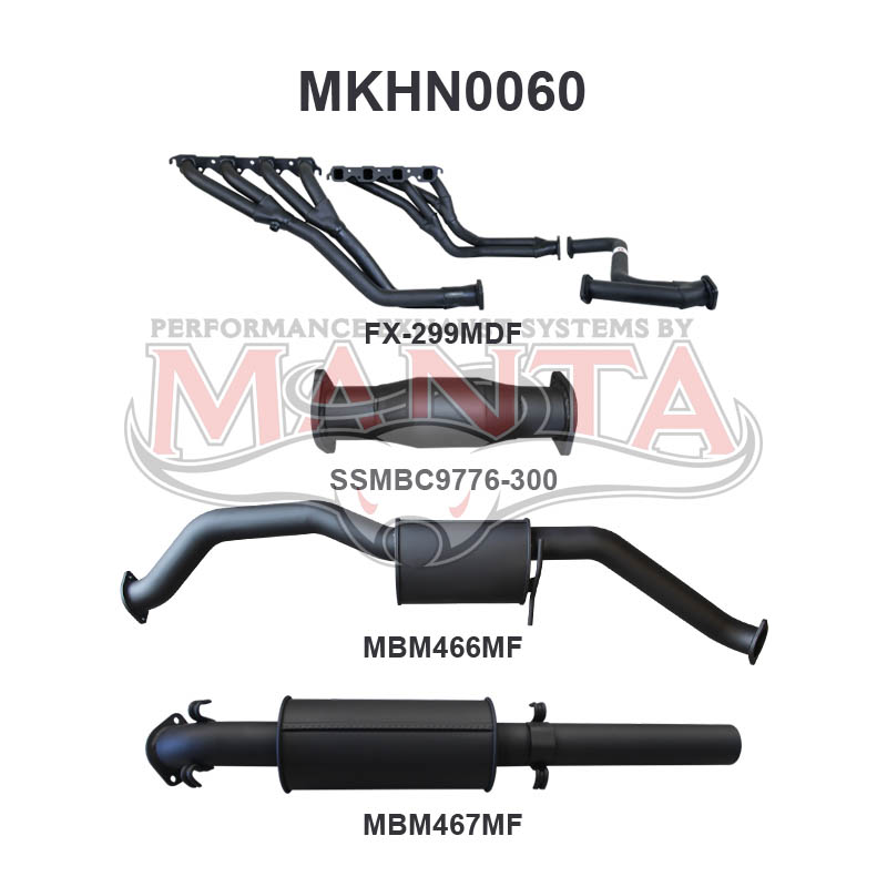 Manta Holden Commodore Vp, Vr, Vs 5.0L V8 Manual Sedan, Independent Rear Suspension, with Single Cat – Manta product image 14
