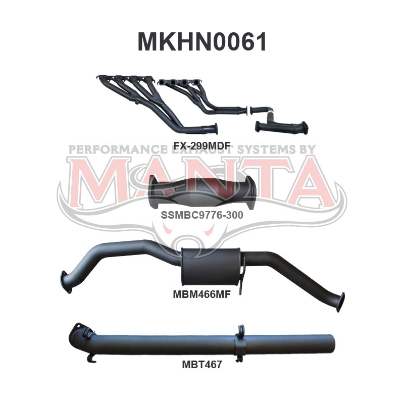 Manta Holden Commodore Vp, Vr, Vs 5.0L V8 Manual Sedan, Independent Rear Suspension, with Single Cat – Manta product image 15