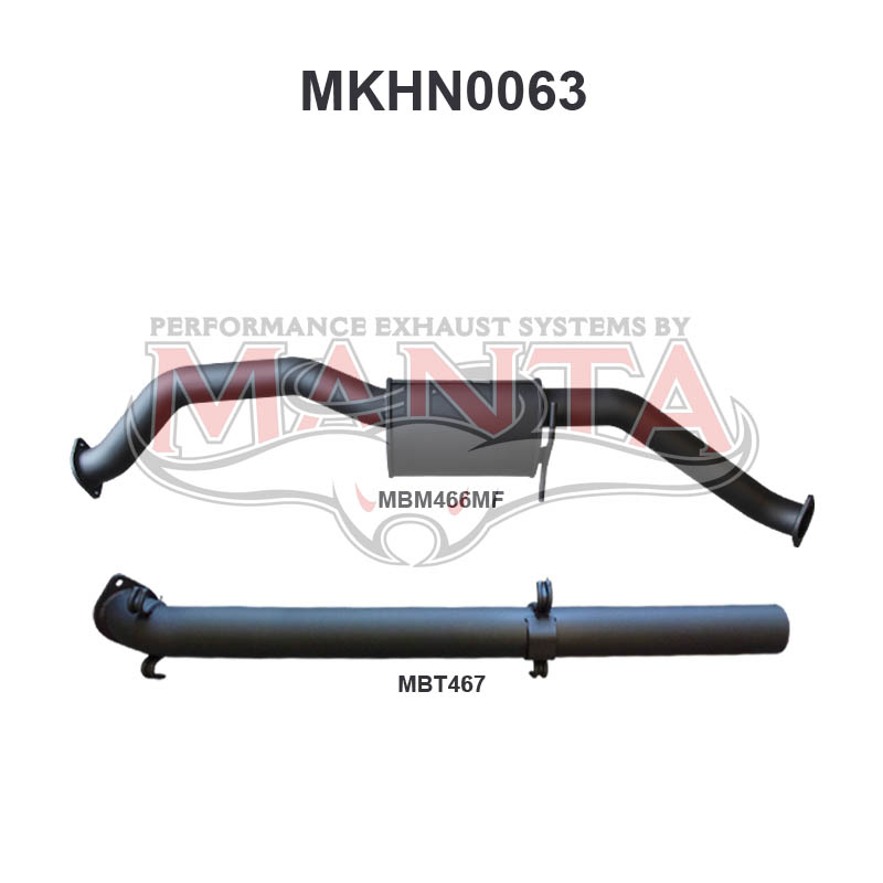 Manta Holden Commodore Vp, Vr, Vs 5.0L V8 Manual Sedan, Independent Rear Suspension, with Single Cat – Manta product image 8