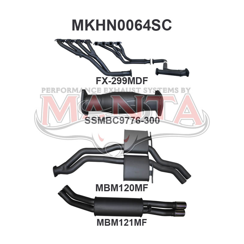 Manta Holden Commodore Vp, Vr, Vs 5.0L V8 Manual Sedan, Independent Rear Suspension, with Single Cat – Manta product image 18