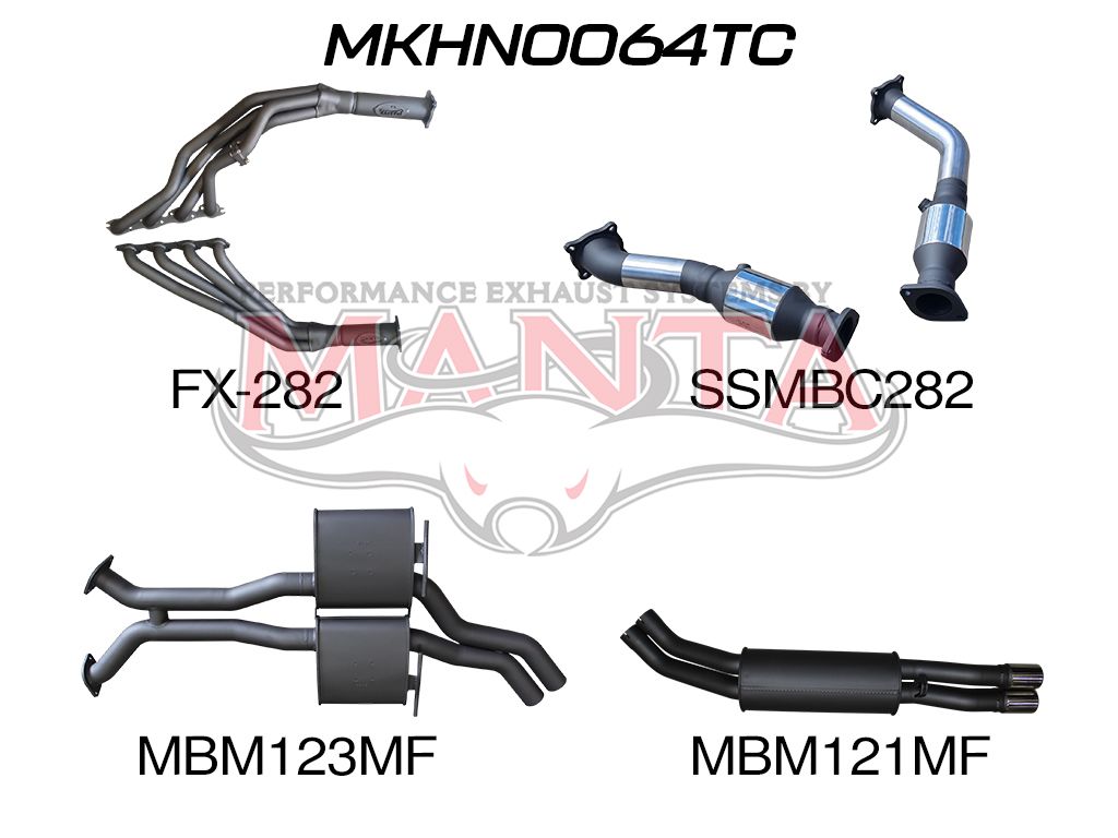 Manta Holden Commodore Vp, Vr, Vs 5.0L, HSV 5.7L V8 Sedan, Independent Rear Suspension, with Twin Cat Setup – Manta product image 6
