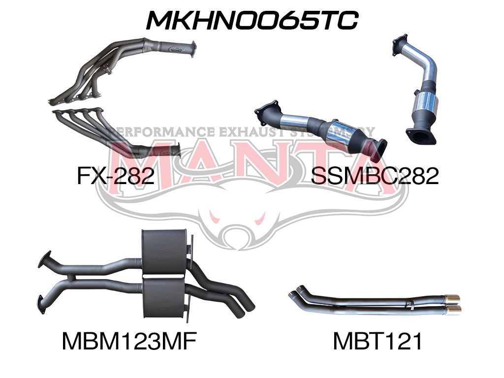 Manta Holden Commodore Vp, Vr, Vs 5.0L, HSV 5.7L V8 Sedan, Independent Rear Suspension, with Twin Cat Setup – Manta product image 7