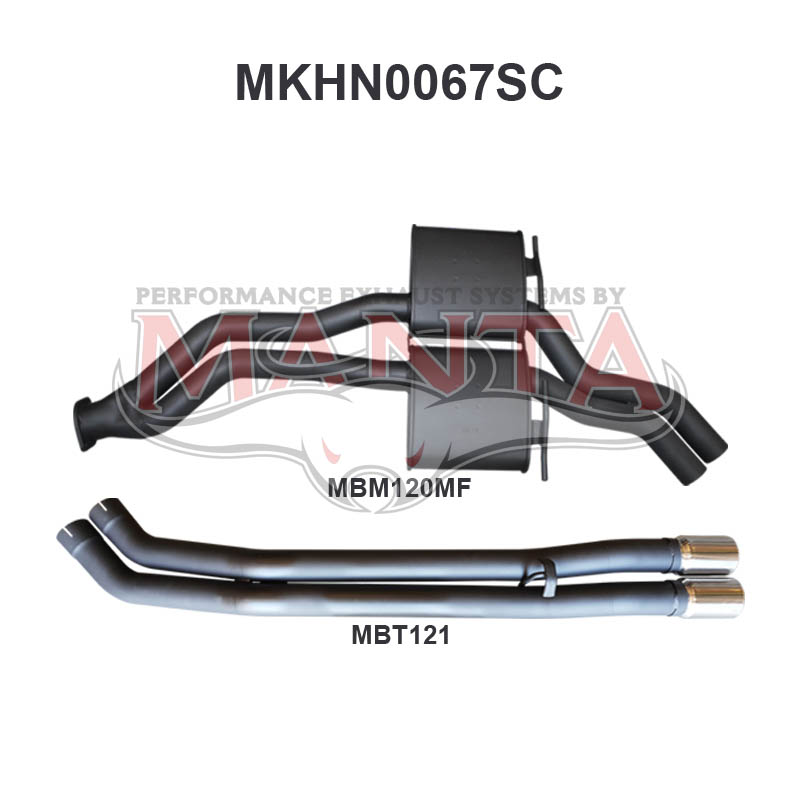 Manta Holden Commodore Vp, Vr, Vs 5.0L V8 Manual Sedan, Independent Rear Suspension, with Single Cat – Manta product image 10