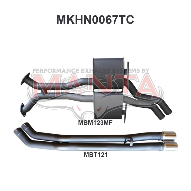 Manta Holden Commodore Vp, Vr, Vs 5.0L, HSV 5.7L V8 Sedan, Independent Rear Suspension, with Twin Cat Setup – Manta product image 9