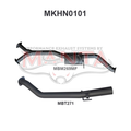 Manta Holden Commodore VZ 3.6L V6 Ute Wagon Exhaust System — Cat Back | 3in Single — Aluminised Steel — Medium — MKHN0101