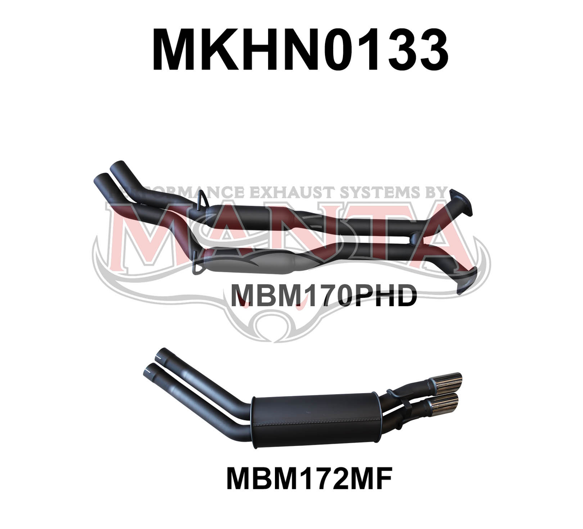 Manta Holden Commodore HSV Vy 5.7L V8 Sedan (All Models) – Manta product image 12