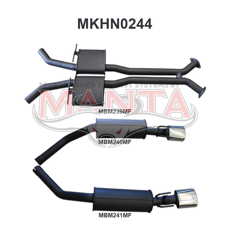 Manta Holden Commodore Vu, Vy, Vz 5.7L & 6.0L UTE (With Twin Driver & Passenger Side Exit) – Manta product image 8
