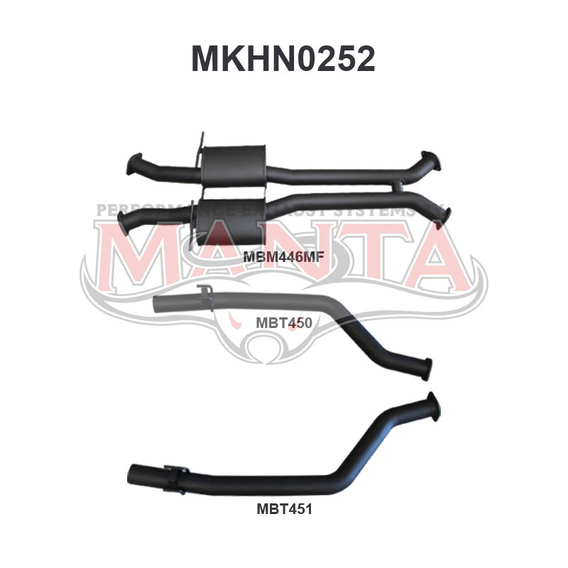 Manta Holden Commodore Vu, Vy, Vz 5.7L & 6.0L UTE (With Twin Driver & Passenger Side Exit) – Manta product image 14