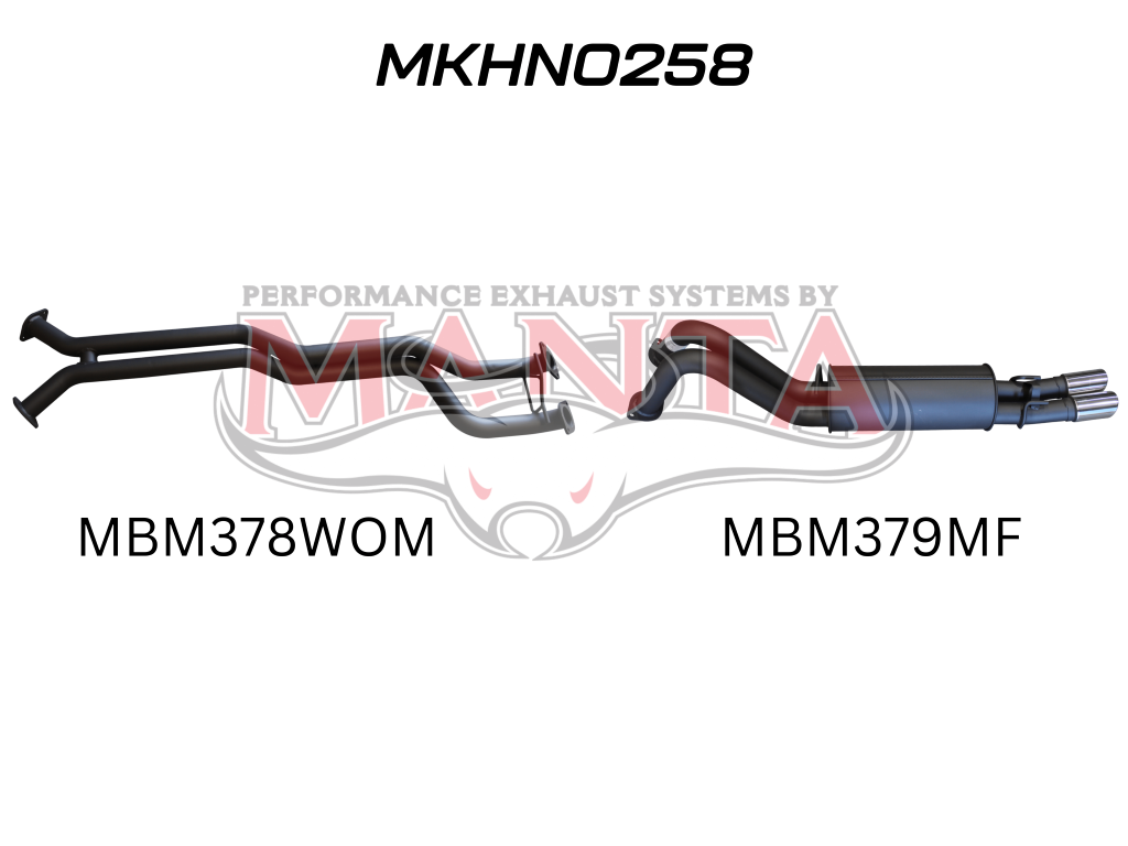 Manta Holden Crewman Vy, Vz 5.7L V8 All Wheel Drive Dual Cab UTE (Inc. HSV Avalanche) – Manta product image 3
