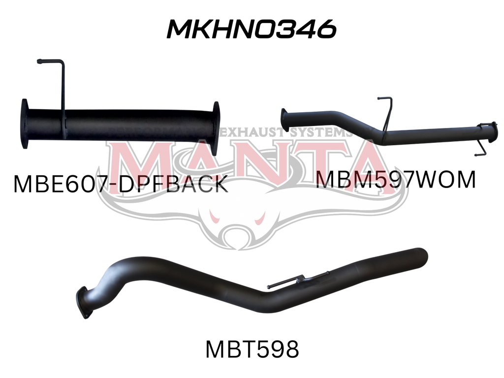 Manta Holden Colorado Rg 2.8L September 2016 – Current – Manta product image 5
