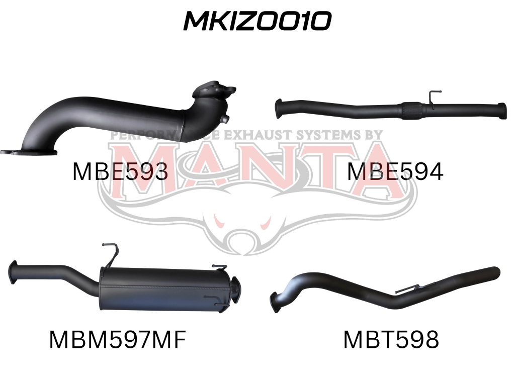 Manta Isuzu Dmax 3.0L CRD June 2012 – 2017 (No DPF) – Manta product image 5