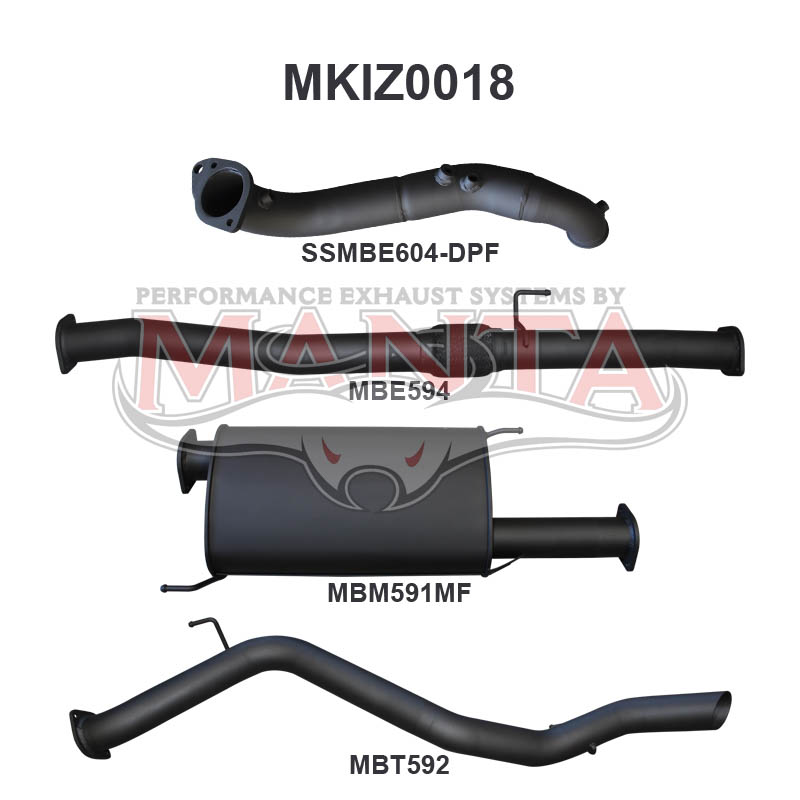Manta Isuzu Mu-X 3.0L CRD 2017 – 2021 – Manta product image 9