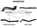 Manta Isuzu Dmax 3.0L CRD June 2012 – 2017 (No DPF) – Manta product image 11