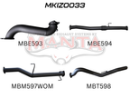 Manta Isuzu Dmax 3.0L CRD June 2012 – 2017 (No DPF) – Manta product image 11