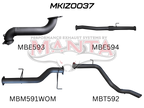 Manta Isuzu Mu-X 3.0L CRD Nov 2013 – Jan 2017 (No DPF) – Manta product image 12