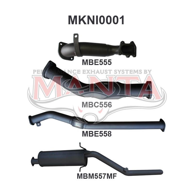 Manta Nissan Navara D22 3.0L Turbo Diesel 2002 – 2006 – Manta product image 7