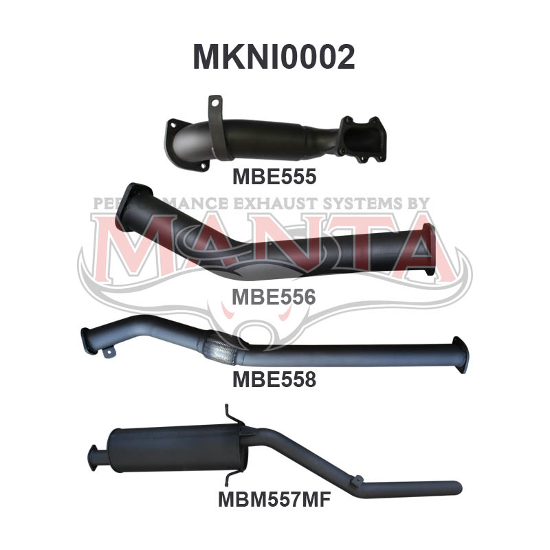 Manta Nissan Navara D22 3.0L Turbo Diesel 2002 – 2006 – Manta product image 8