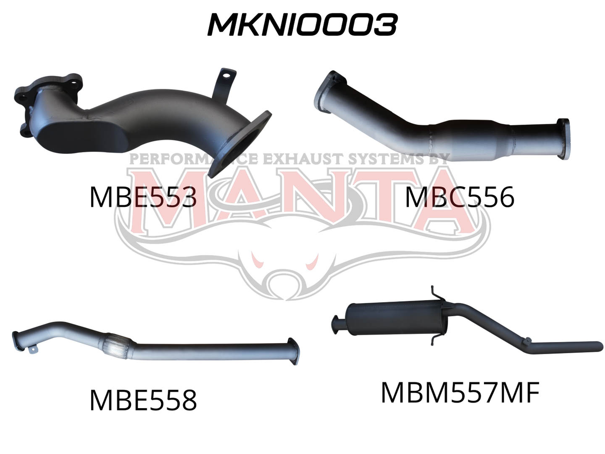 Manta Nissan Navara D22 2.5L Turbo Diesel 2006 – 2015 – Manta product image 6