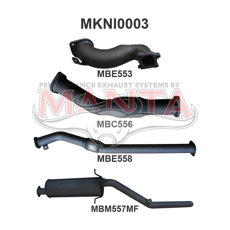 Manta Nissan Navara D22 2.5L Turbo Diesel 2006 – 2015 – Manta product image 7