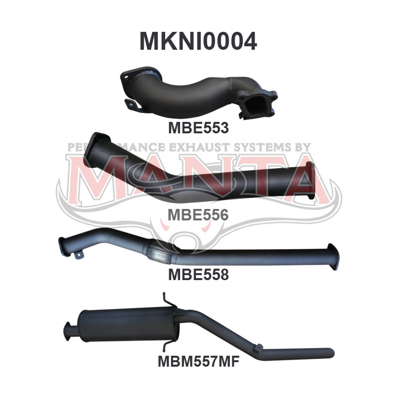 Manta Nissan Navara D22 2.5L Turbo Diesel 2006 – 2015 – Manta product image 10