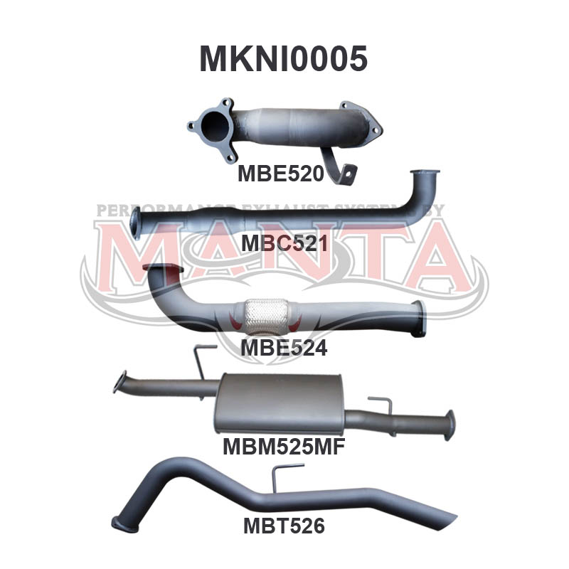 Manta Nissan Navara D40 2.5L Turbo Diesel Manual 2005 – March 2007 – Manta product image 3
