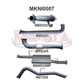 Manta Nissan Navara D40 2.5L Turbo Diesel Manual 2005 – March 2007 – Manta product image 5