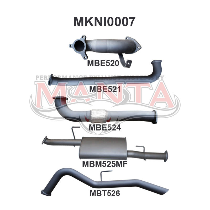 Manta Nissan Navara D40 2.5L Turbo Diesel Manual 2005 – March 2007 – Manta product image 5