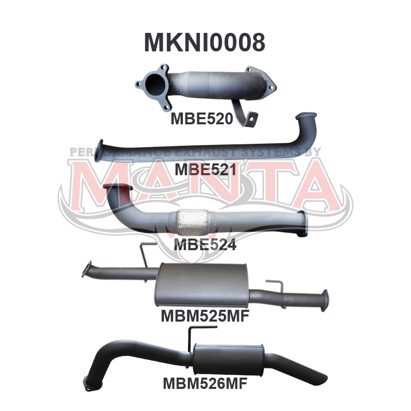 Manta Nissan Navara D40 2.5L Turbo Diesel Manual 2005 – March 2007 – Manta product image 6
