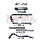 Manta Nissan Navara D40 2.5L Turbo Diesel Automatic (With DPF) 2005 – March 2007 – Manta product image 5