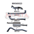 Manta Nissan Navara D40 2.5L Turbo Diesel Spanish Built Manual & Auto (Without DPF) April 2007 – 2015 – Manta product image 7