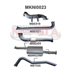 Manta Nissan Navara D40 2.5L Turbo Diesel Spanish Built Manual & Auto (Without DPF) April 2007 – 2015 – Manta product image 7