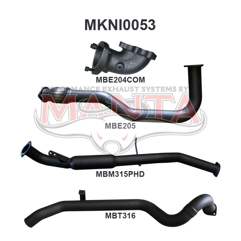 Manta Nissan Patrol Gu 4.2L Turbo Diesel UTE (+ Gq Wagon & Coil Cab UTE) – Manta product image 6