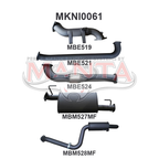 Manta Nissan Pathfinder R51 2.5L Turbo Diesel Spanish Built Manual & Auto (No DPF) April 2007 – 2013 – Manta product image 5