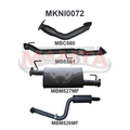 Manta Nissan Pathfinder R51 3.0L V6 Turbo Diesel Automatic 2011 Onwards – Manta product image 4