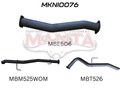 Manta Nissan Navara D23 NP300 2.3L Turbo Diesel (With DPF) 2015 On – Manta product image 2