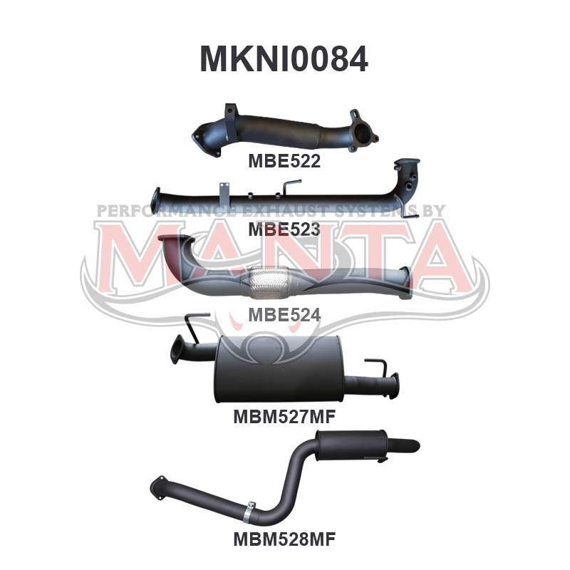 Manta Nissan Pathfinder R51 2.5L Turbo Diesel Thai Built Automatic (With DPF) April 2007 – 2013 – Manta product image 6