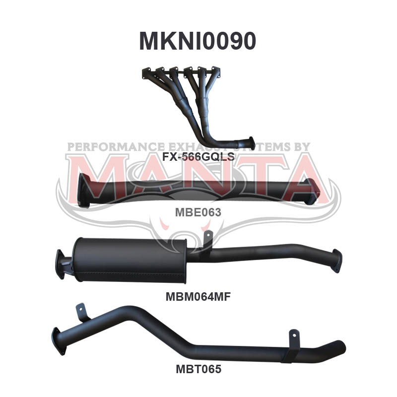 Manta Nissan Patrol Gq 4.2L TD42 Diesel & TB42 Petrol UTE with Leaf Springs – Manta product image 4