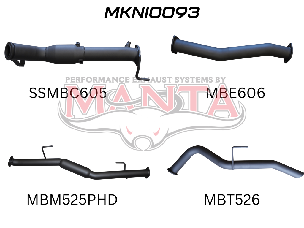 Manta Nissan Navara D23 NP300 2.3L Turbo Diesel (With DPF) 2015 On – Manta product image 6