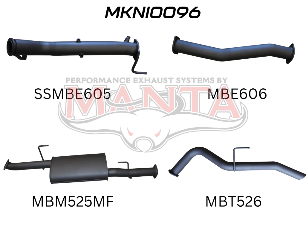 Manta Nissan Navara D23 NP300 2.3L Turbo Diesel (With DPF) 2015 On – Manta product image 10