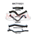 Manta Toyota Landcruiser VDJ78 4.5L V8 Turbo Diesel Troop Carrier 2007 - 2016 (Without DPF) – Manta product image 9