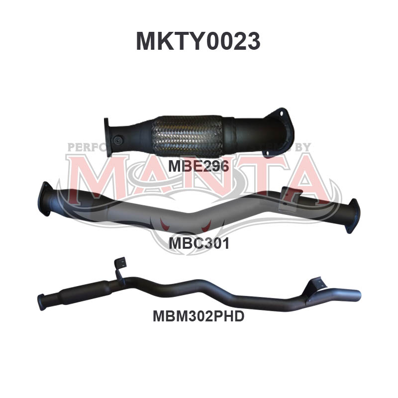 Manta Toyota Landcruiser VDJ76 4.5L 1VD V8 Turbo Diesel Wagon 2007 - 2016 – Manta product image 6