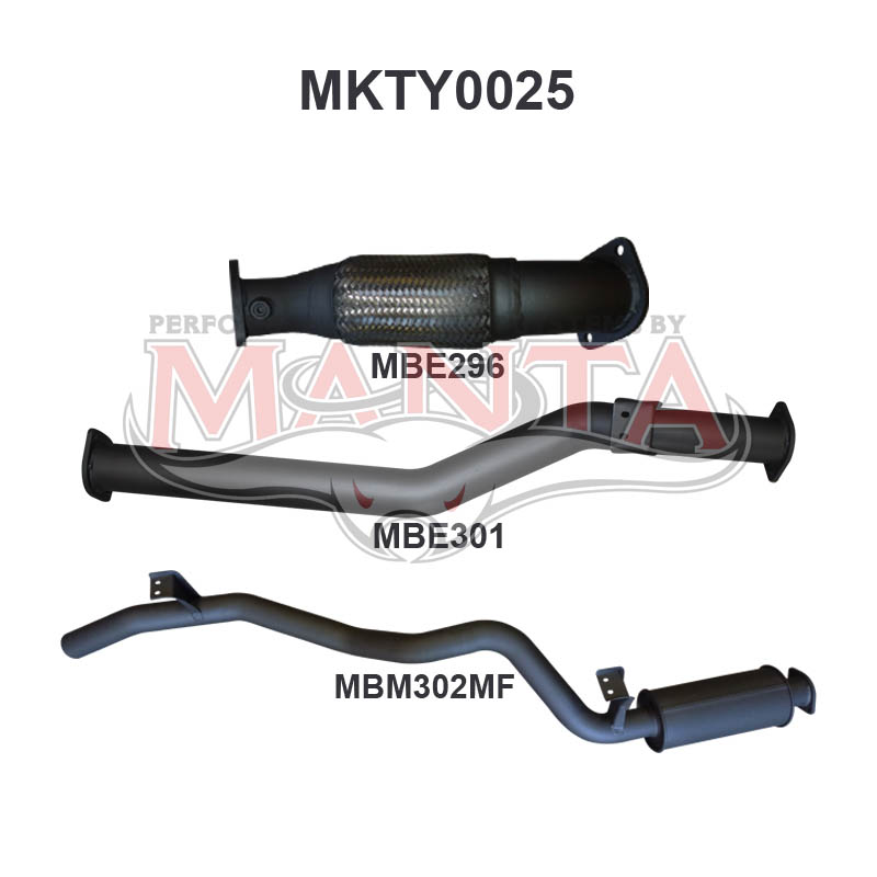 Manta Toyota Landcruiser VDJ76 4.5L 1VD V8 Turbo Diesel Wagon 2007 - 2016 – Manta product image 8