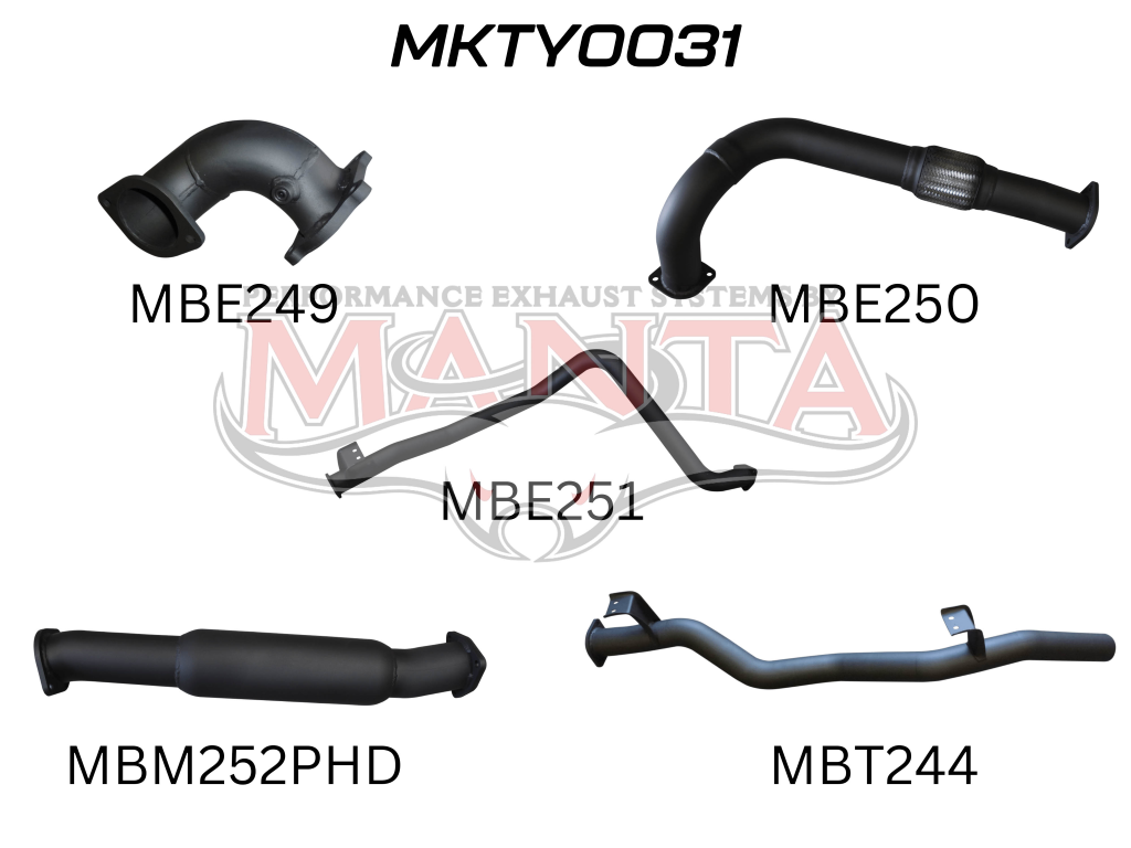 Manta Toyota Landcruiser HDJ79 4.2L 1HD Turbo Diesel UTE – Manta product image 9